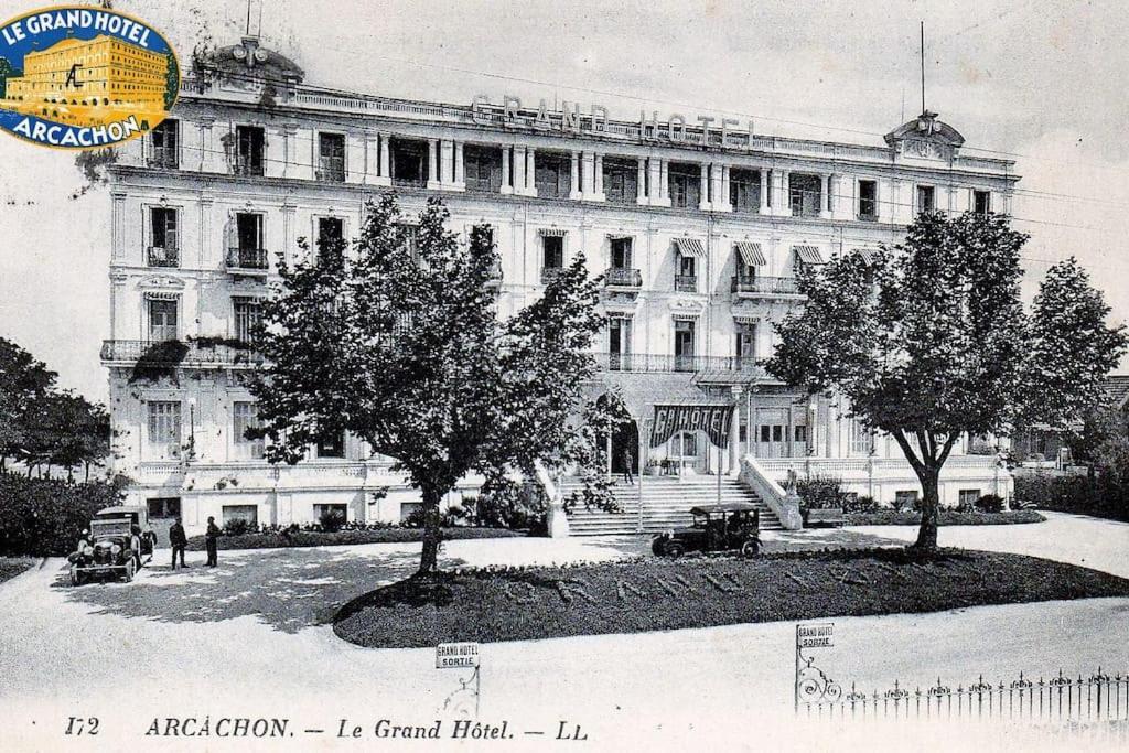 Grand Hotel - Magnifique Appartement Bord De Plage Centrale Arcachon Exterior photo
